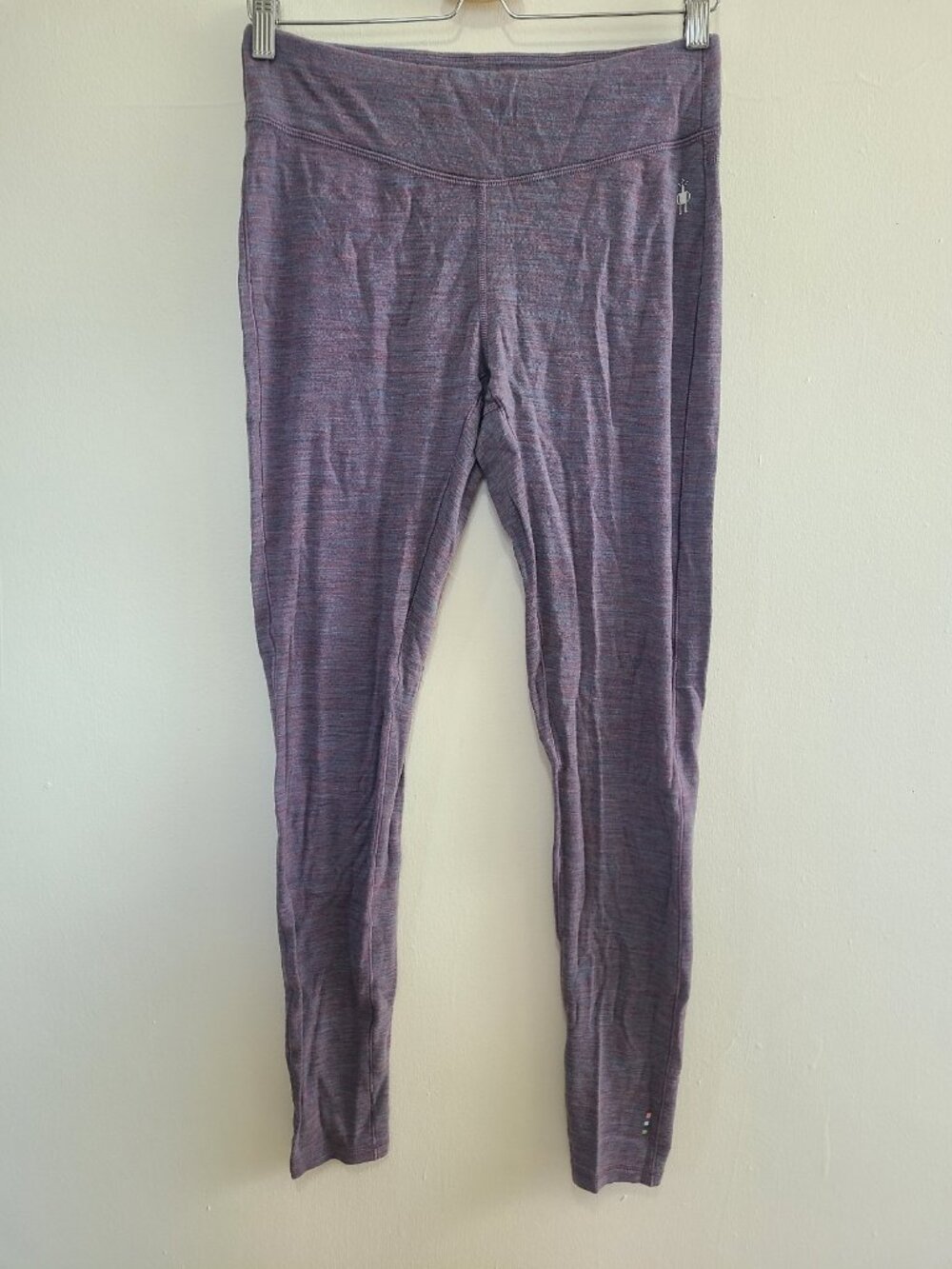 Smartwool Base Layer Merino Wool Leggings Pants Rose Heather Size M
